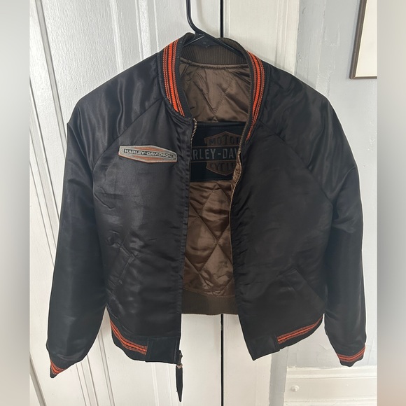 Harley Davidson bomber reversible jacket - Picture 5 of 6
